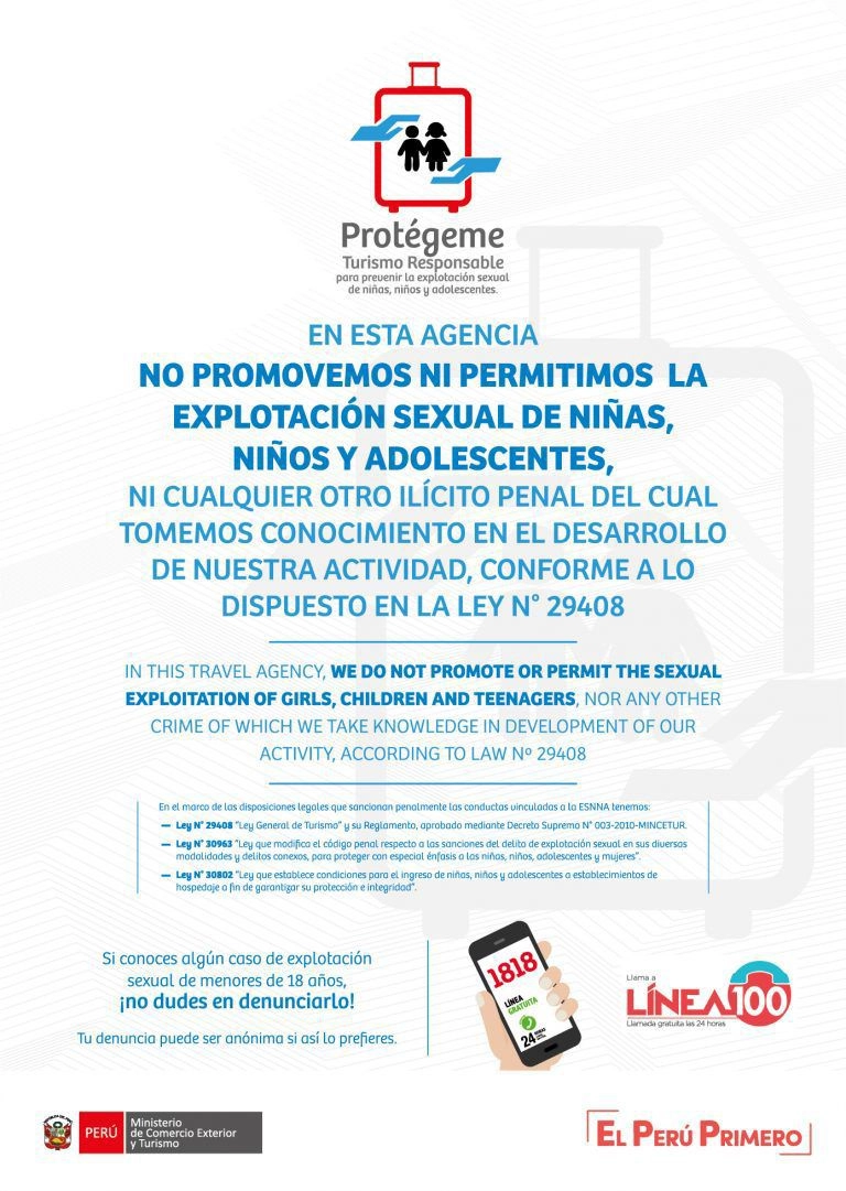 Cartel Código de Conducta ESSNA - GERCETUR Cusco